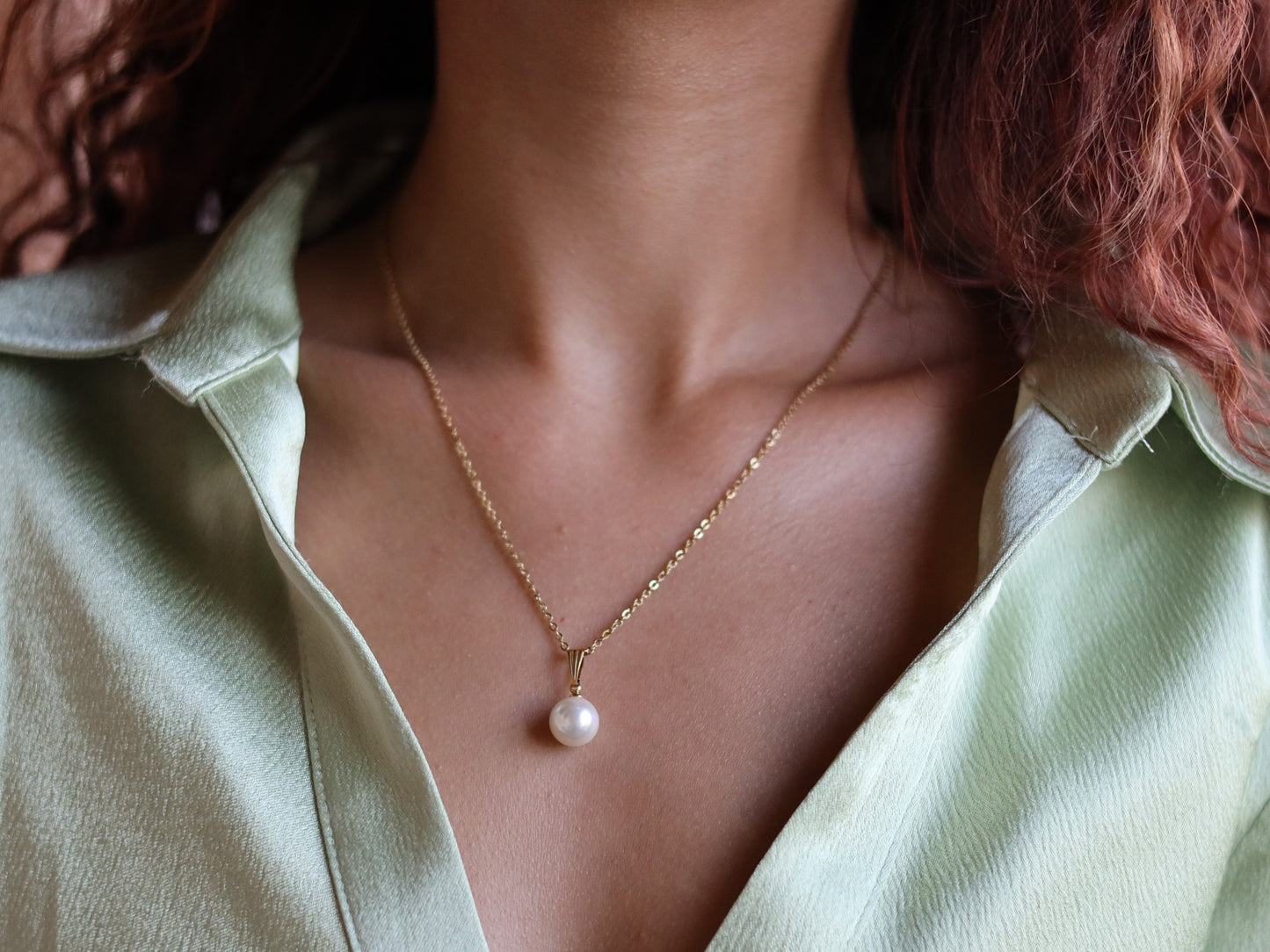 Freshwater Pearl Bead Charm