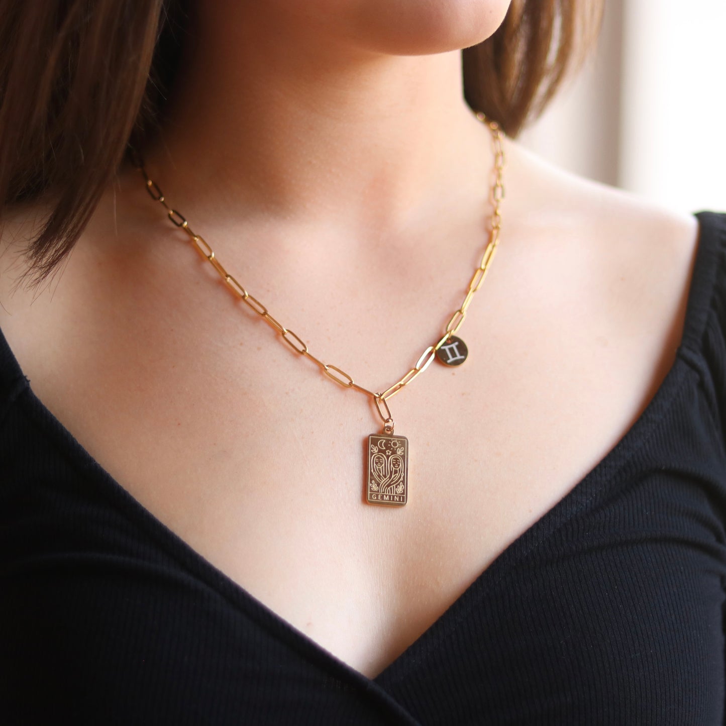 18K Gold Filled Zodiac Sign Necklace