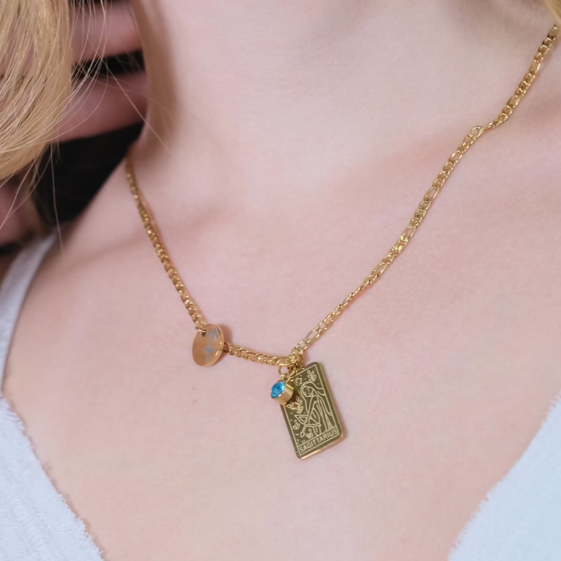 We can also add birthstone to you necklace.