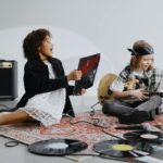 diverse music genres collage