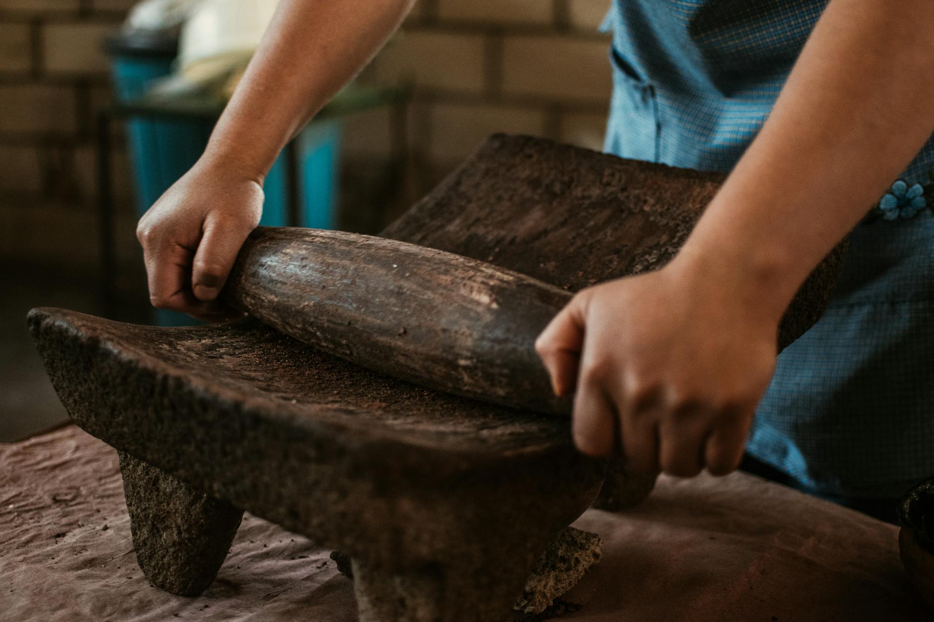 homemade grindstone