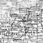 map of North Carolina 336 area code