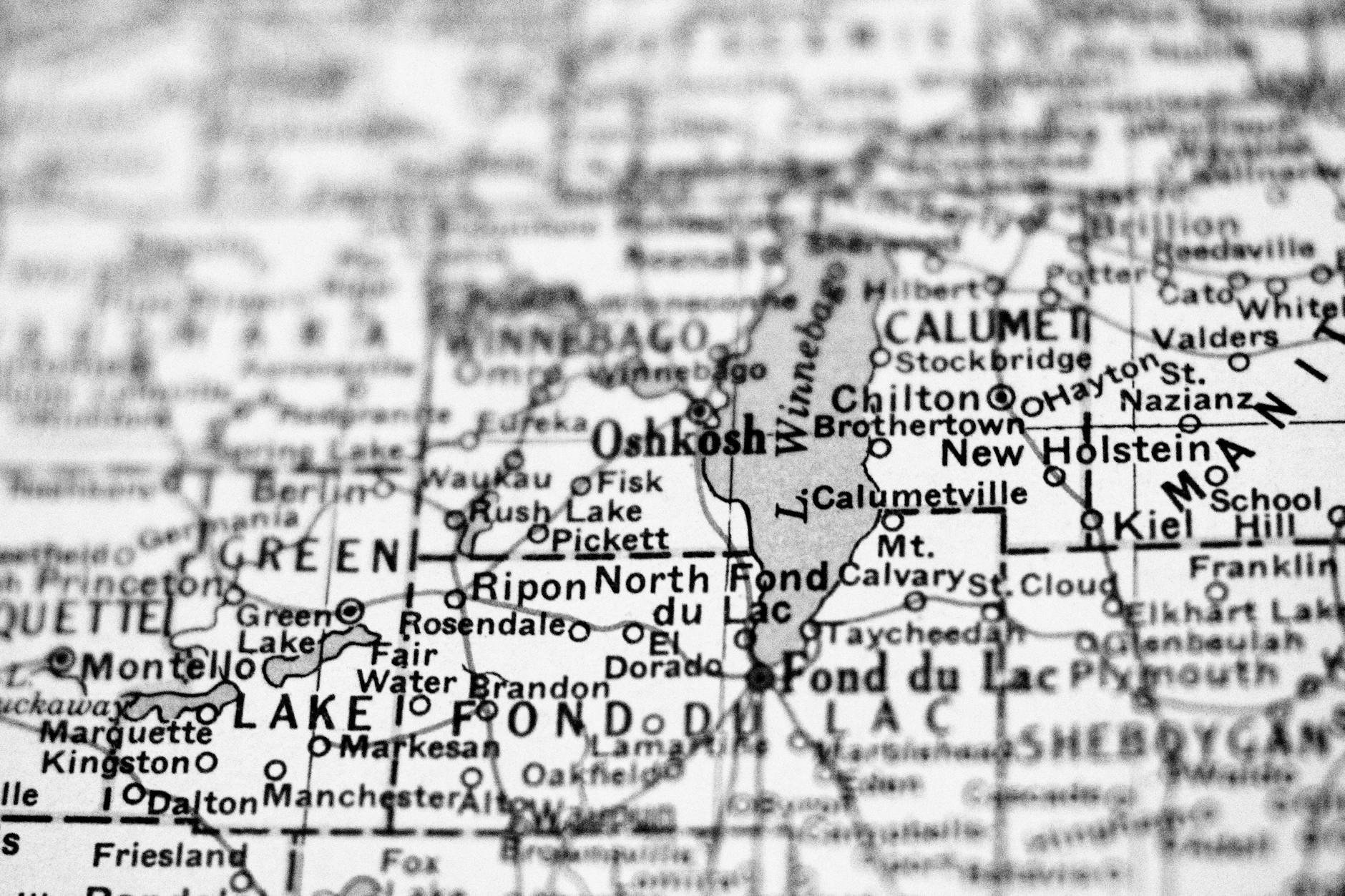 map of North Carolina 336 area code