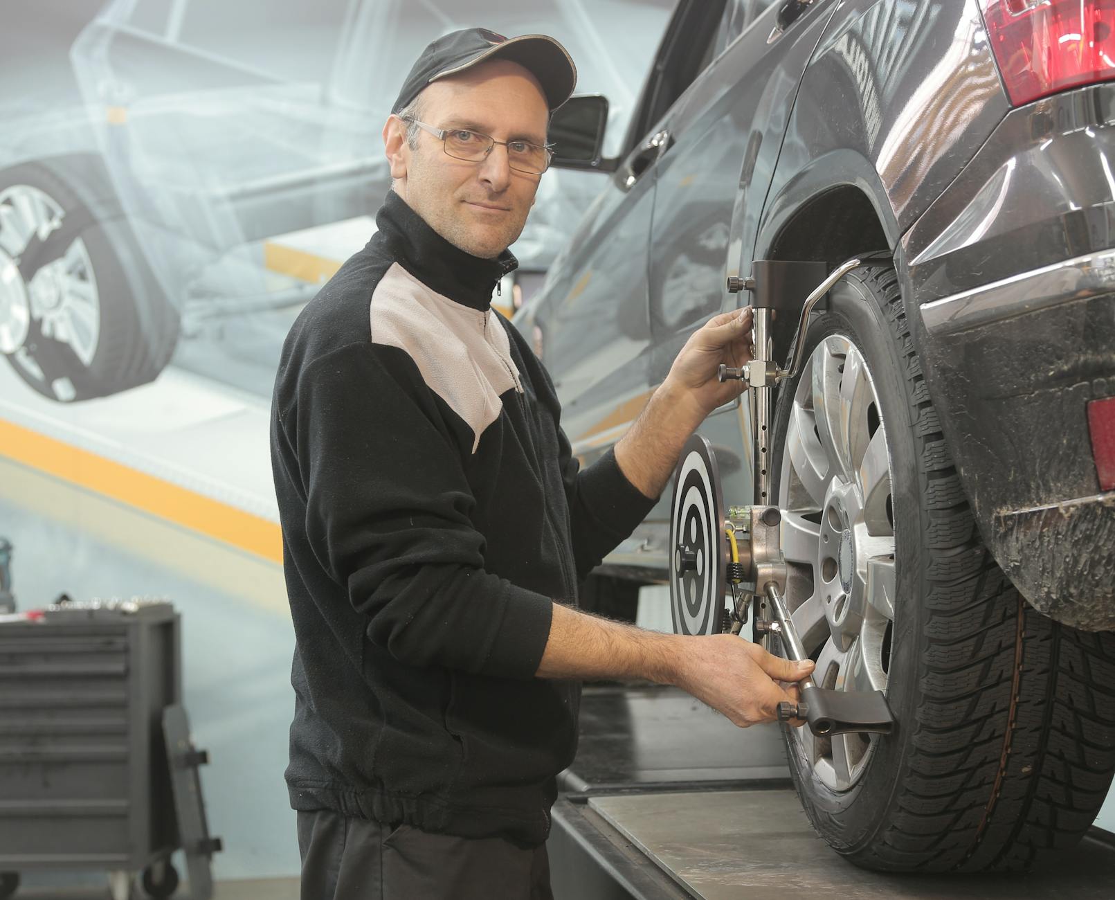 professional tyre change tool kit
