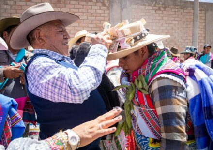 Andean community gathering