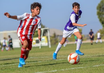 athlete showing sportsmanship