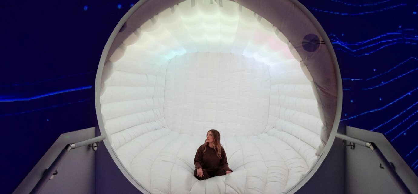 futuristic immersive environment