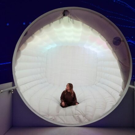 futuristic immersive environment