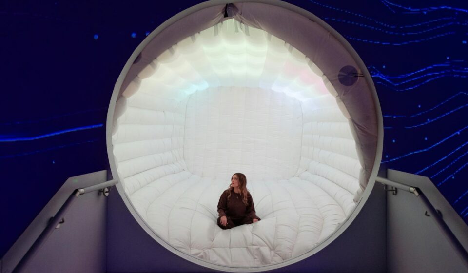 futuristic immersive environment