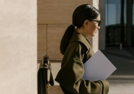 person changing career path