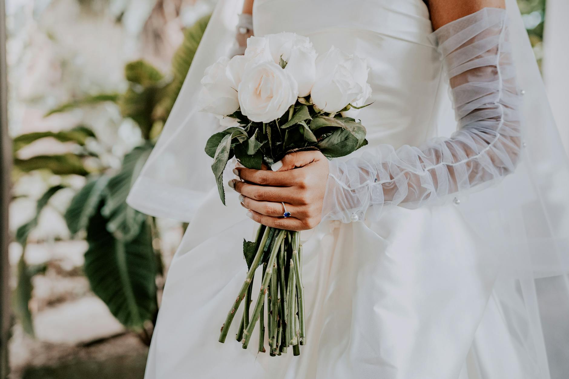 Priscilla and Elvis wedding photo