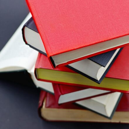 stack of innovation books