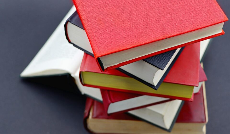 stack of innovation books
