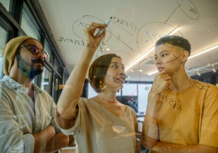 team brainstorming innovation