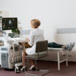 ultrasound machine in hospital